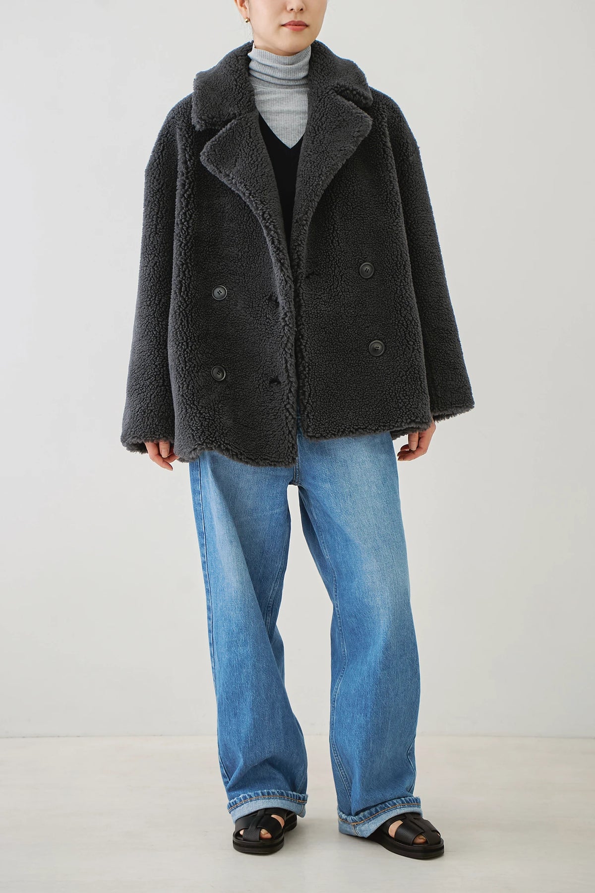 HAUNT BOA COAT Coat