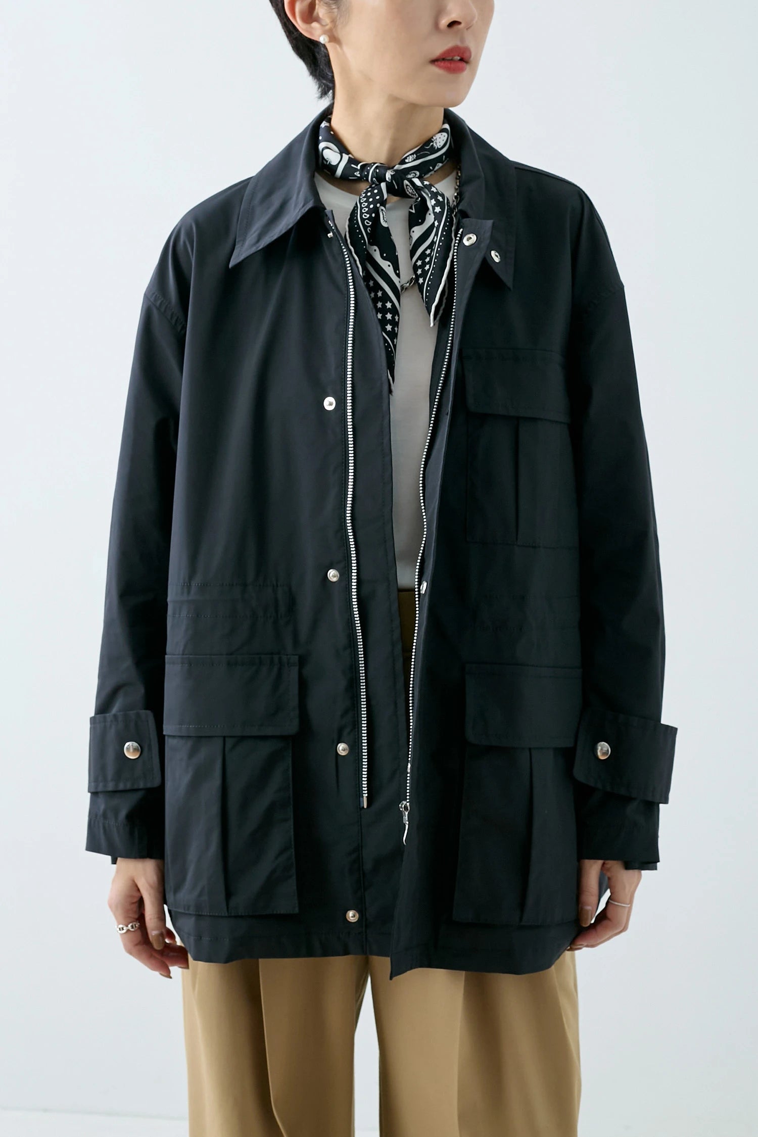PATCH-POCKET BLOUSON