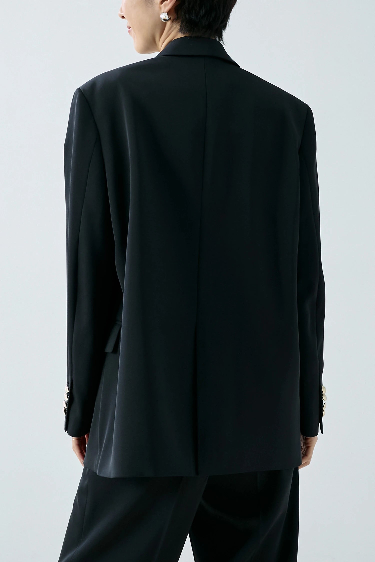 METAL-BOTTON BLAZER