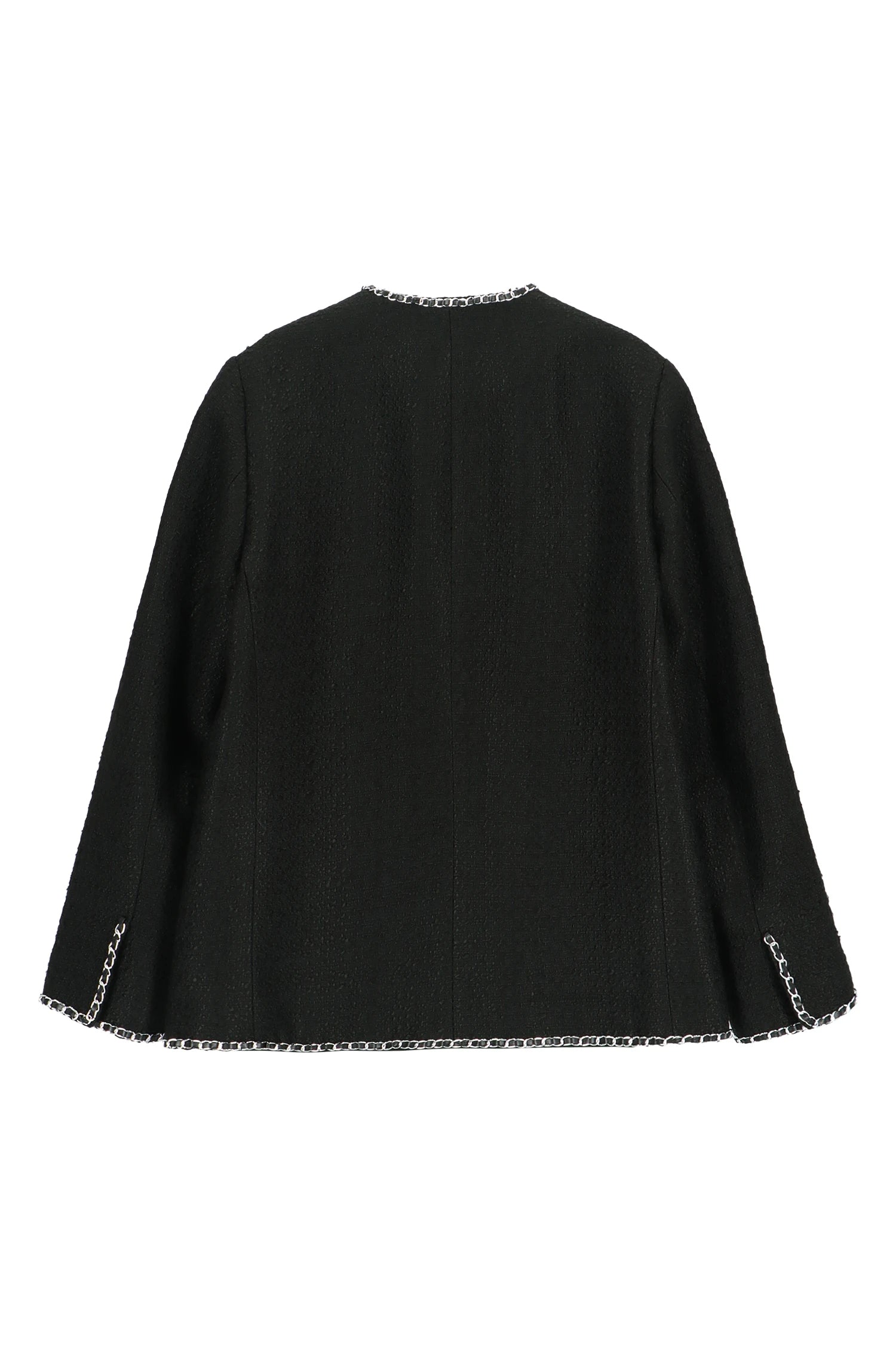 CHAIN-TRIMMED TWEED JK