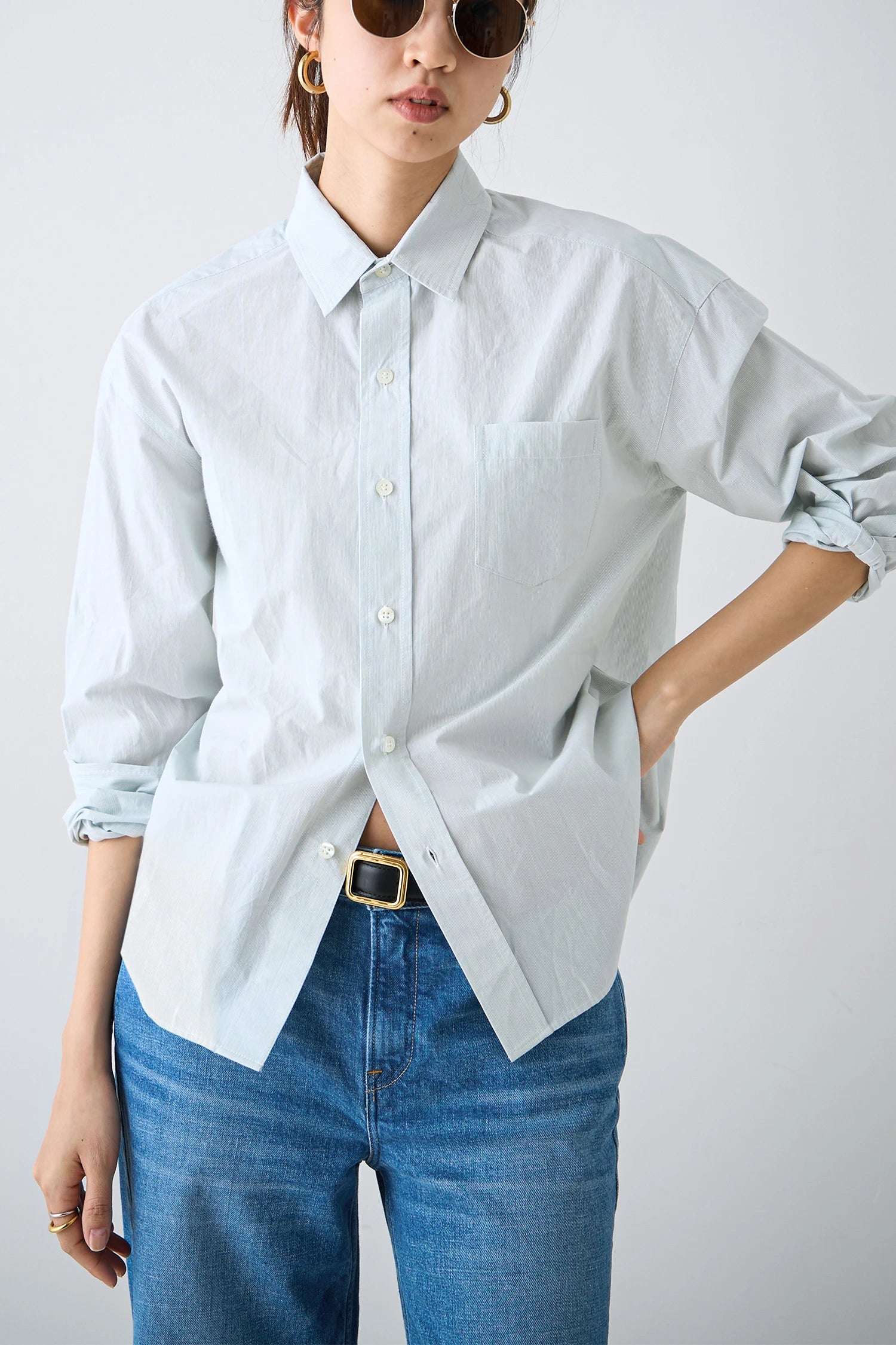 upper hights THE BAYSHORE STRIPE SH Shirts&Blouse