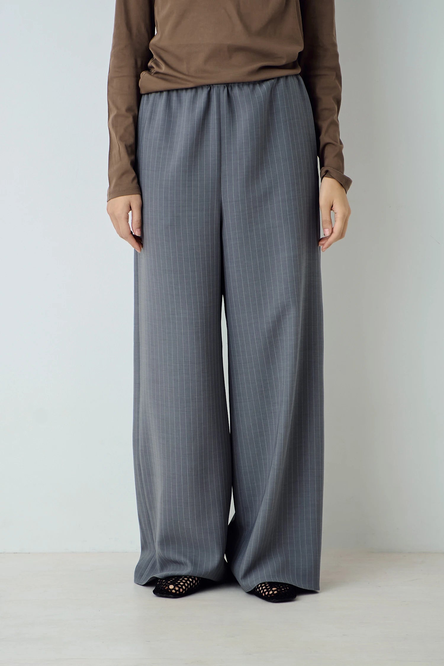 STRIPED EASY PANTS
