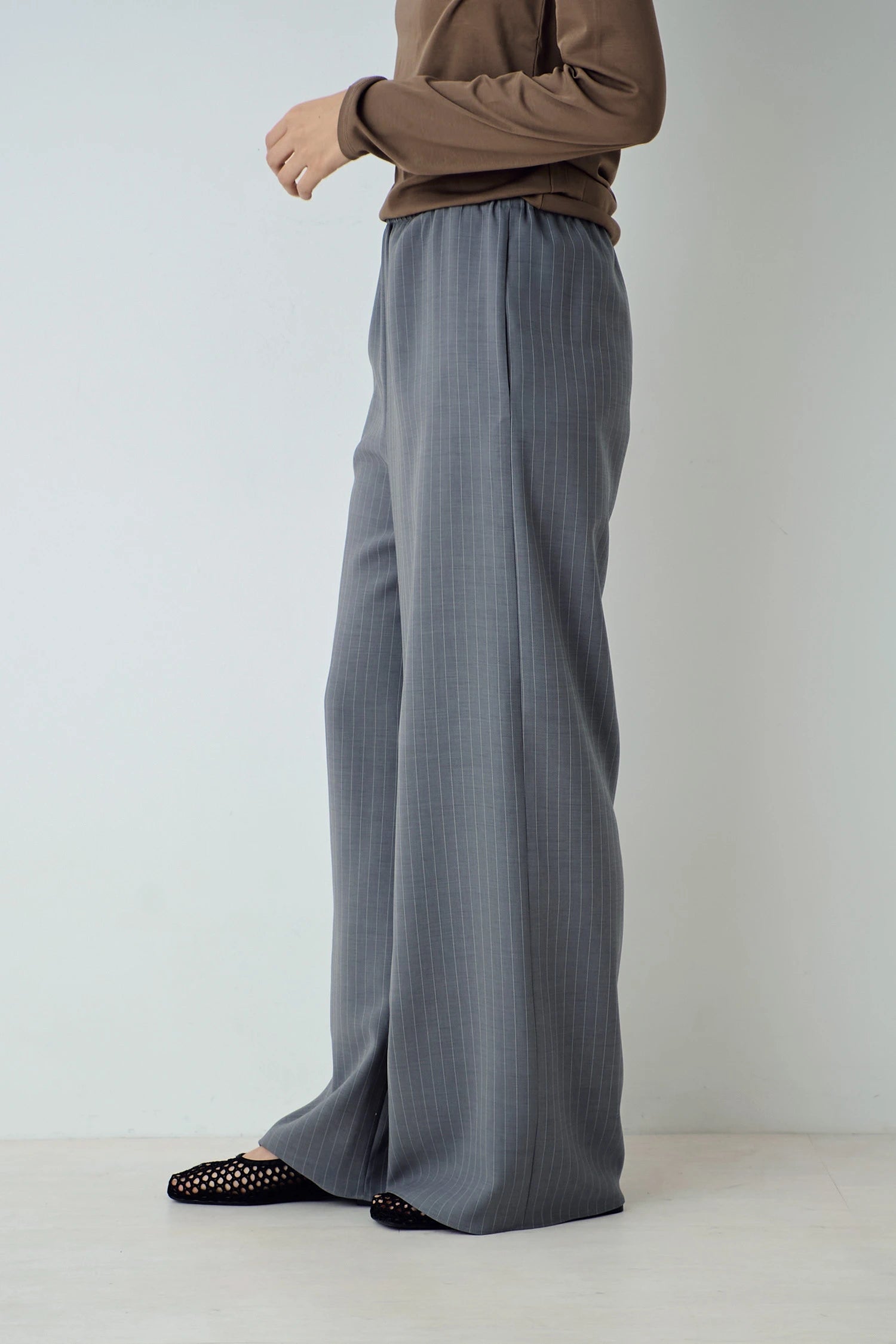 STRIPED EASY PANTS