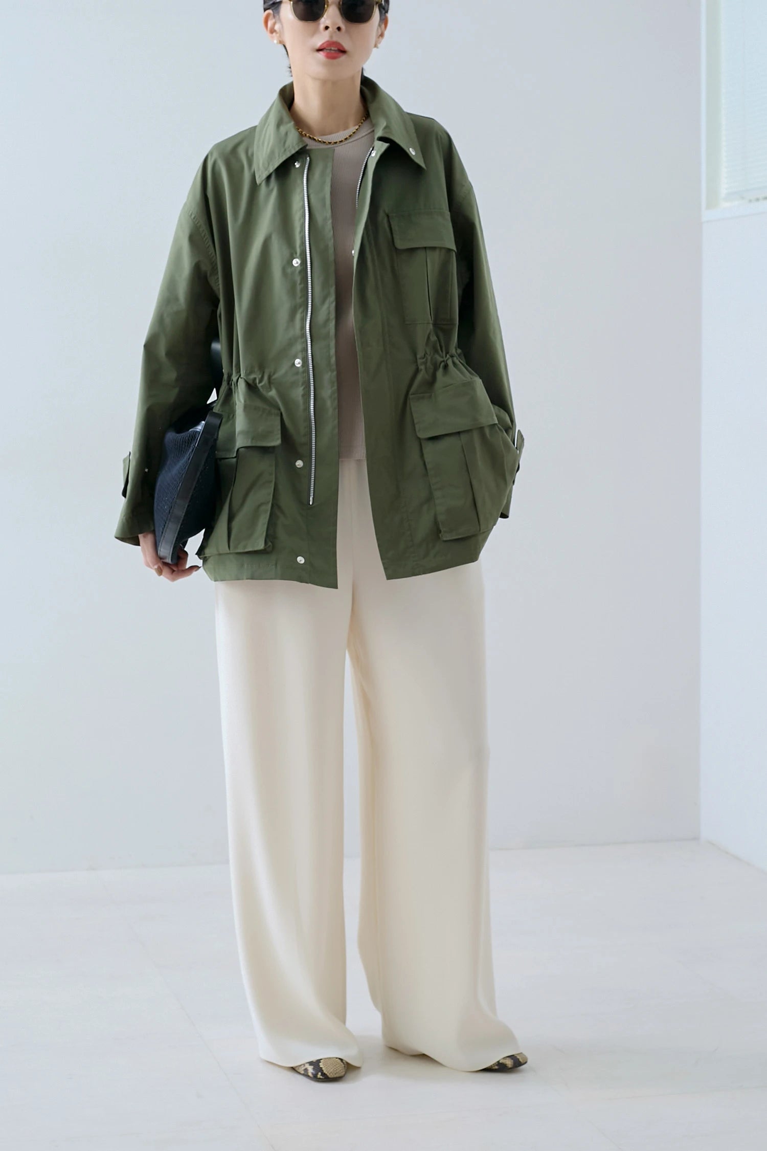 PATCH-POCKET BLOUSON