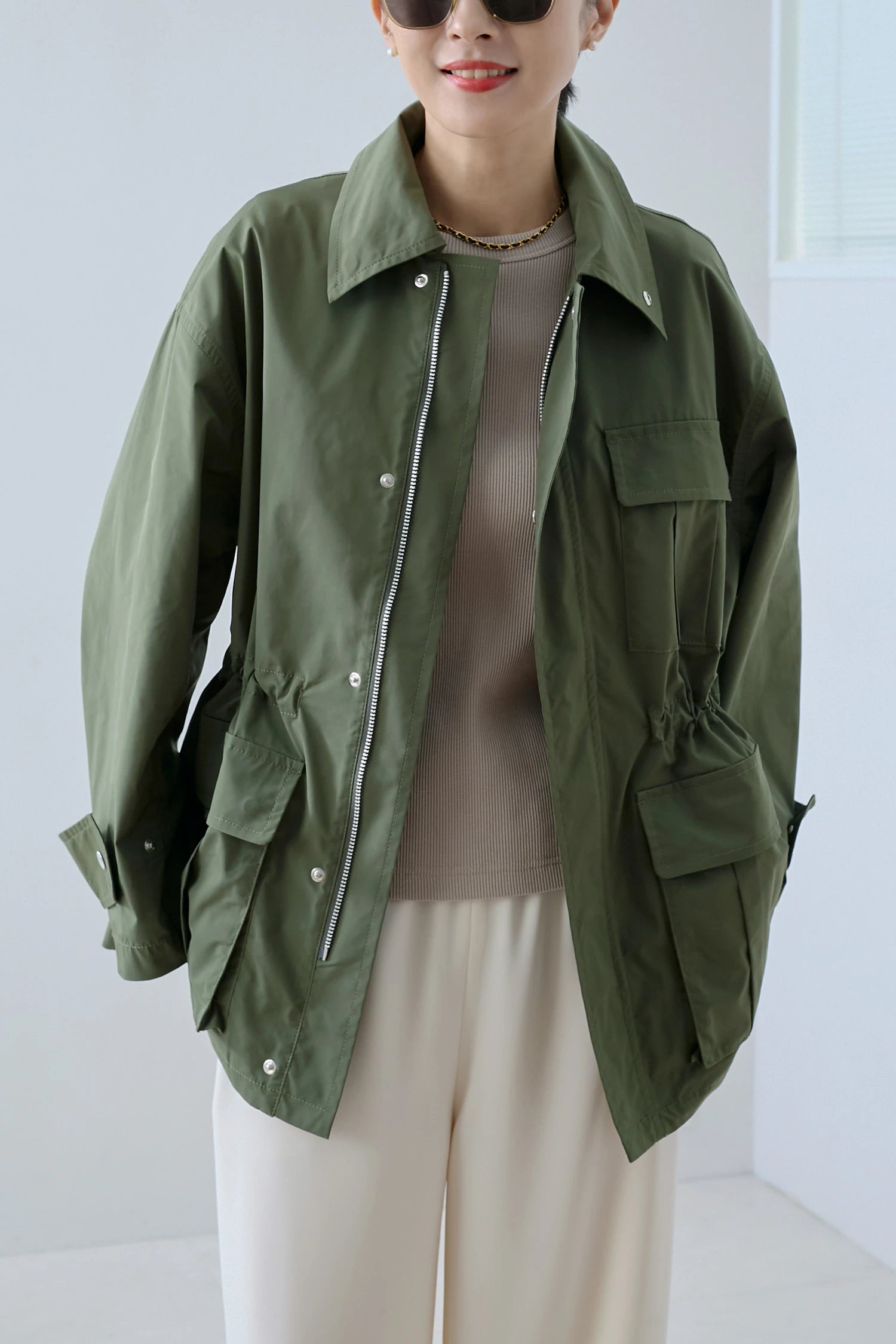 PATCH-POCKET BLOUSON