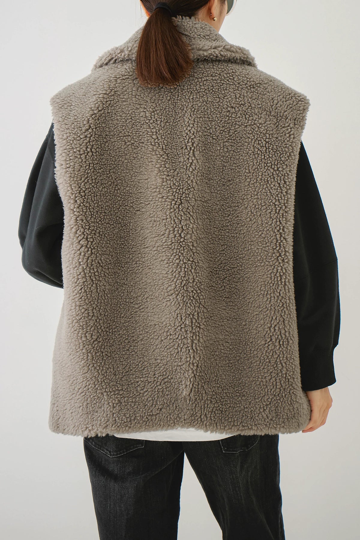 HAUNT TAILORED BOA VEST Coat