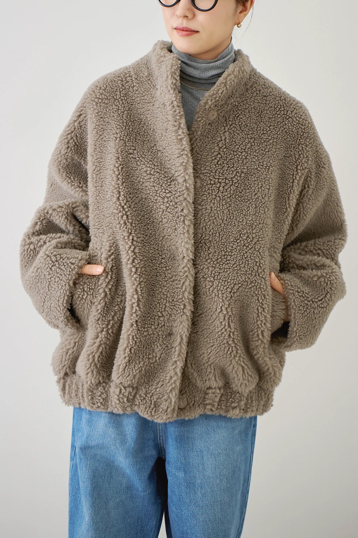 HAUNT BOA BLOUSON Coat