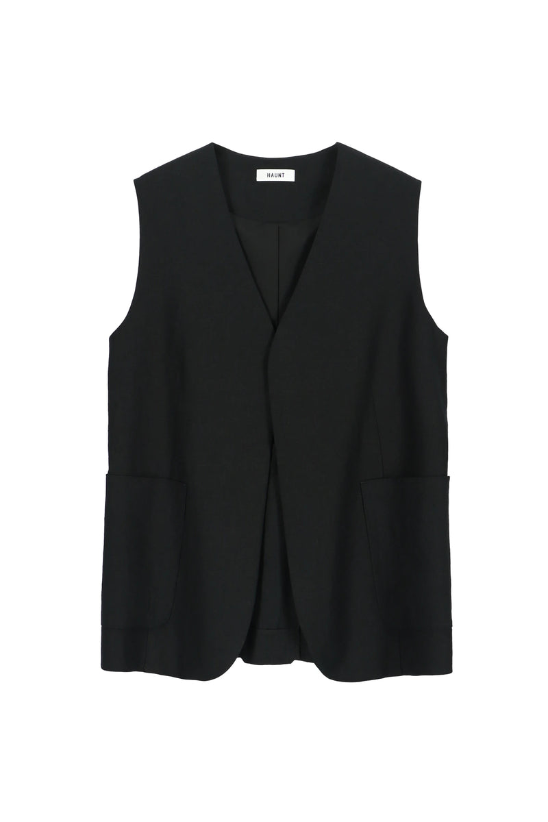 OPEN-FRONT VEST