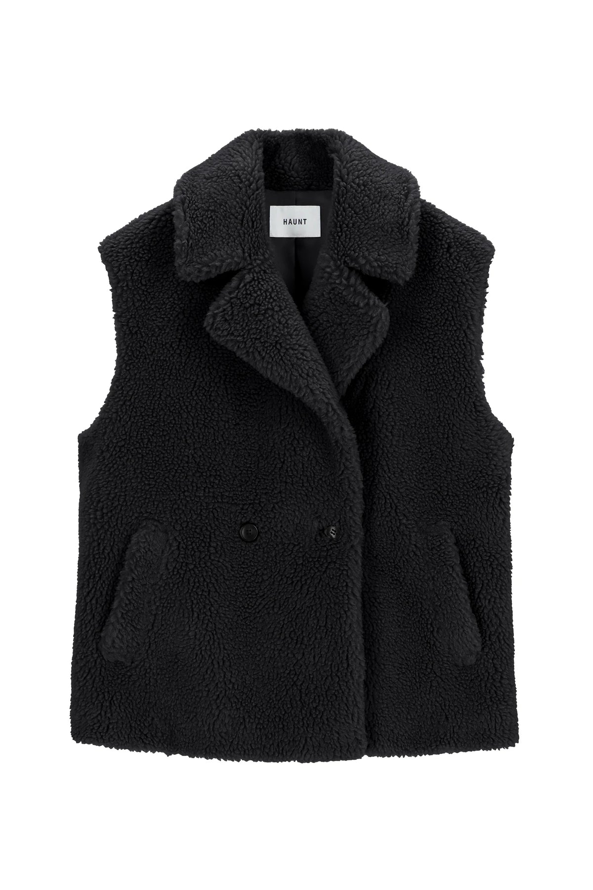 HAUNT TAILORED BOA VEST Coat