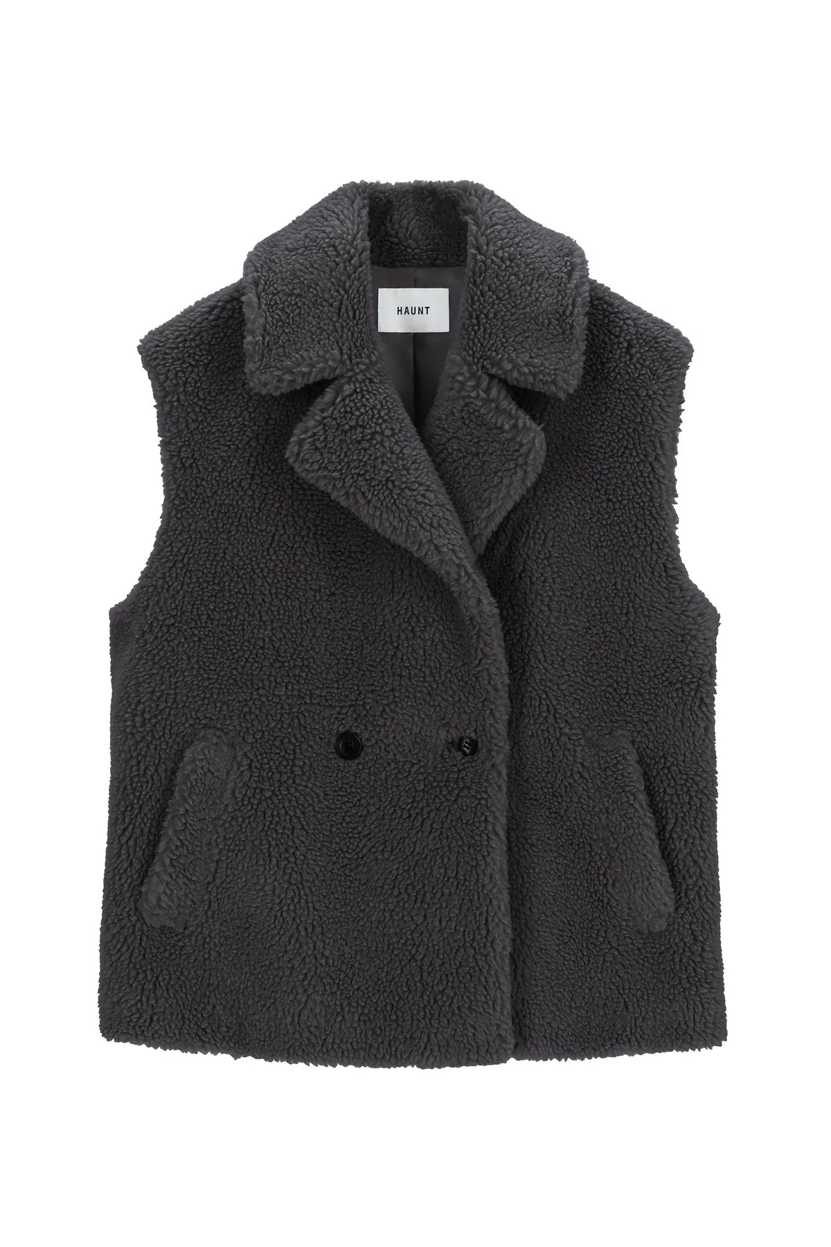 HAUNT TAILORED BOA VEST Coat