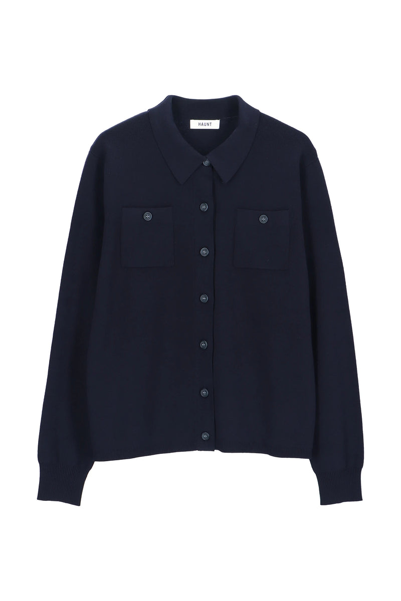 POLO L/S CARDIGAN