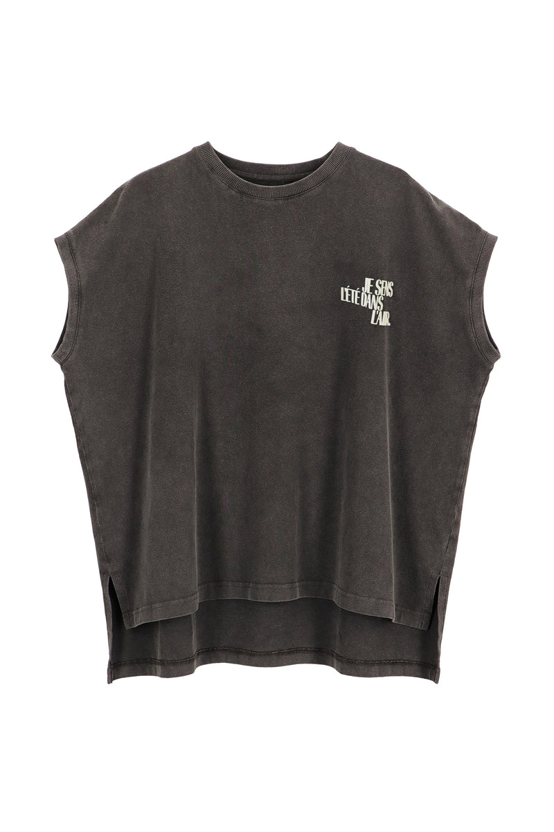 BIG NO SLEEVE TEE