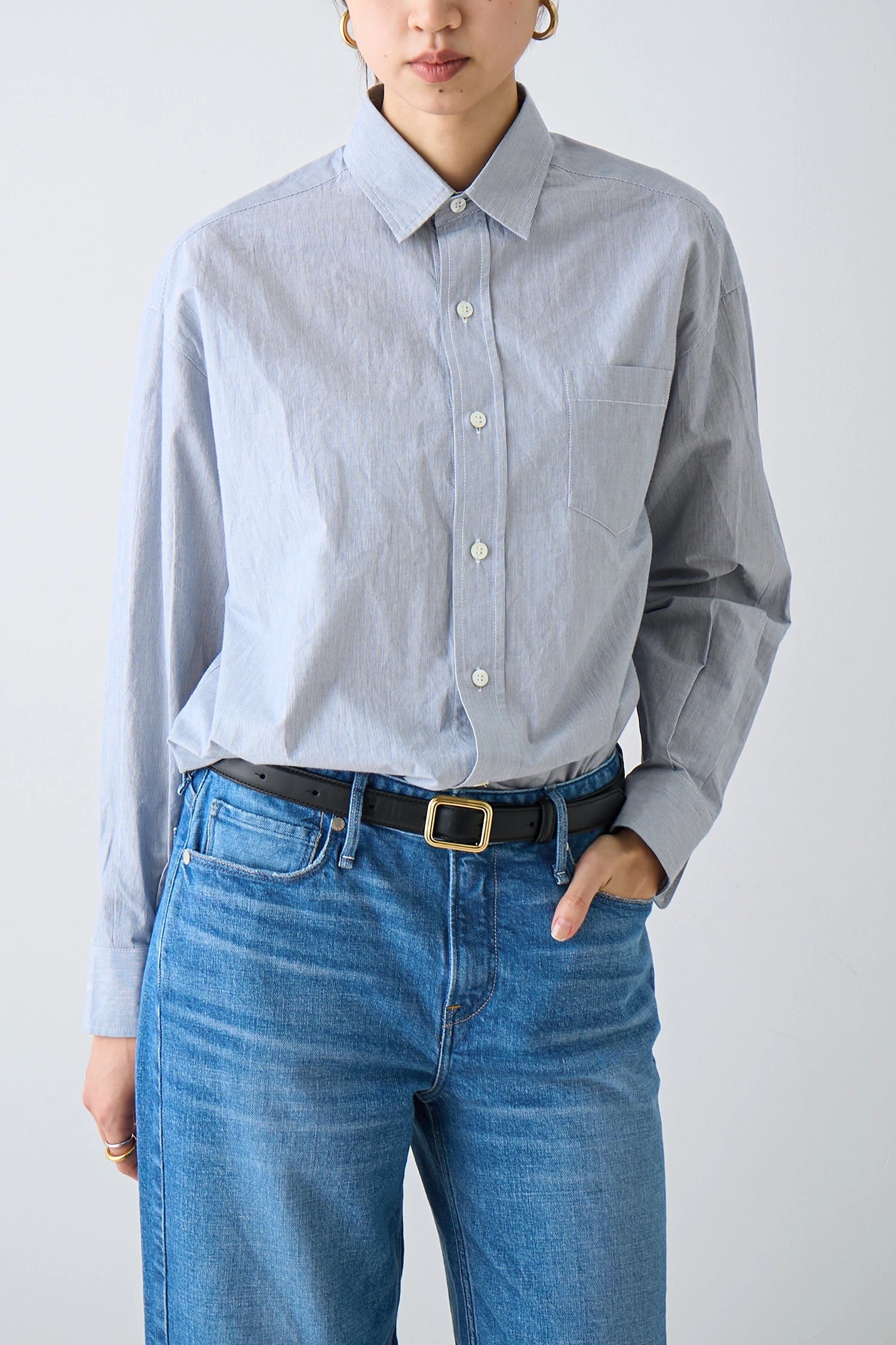 upper hights THE BAYSHORE STRIPE SH Shirts&Blouse