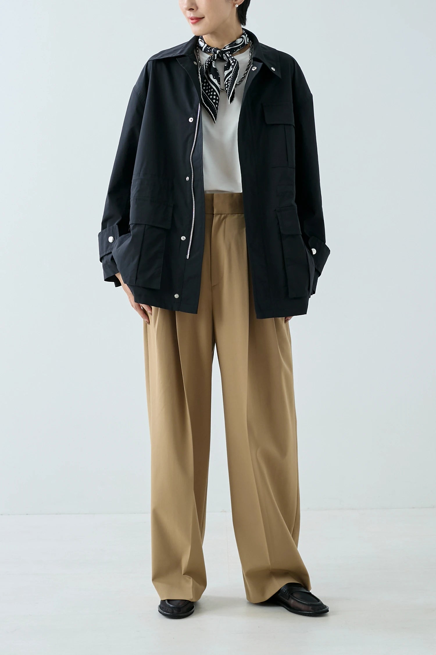 PATCH-POCKET BLOUSON