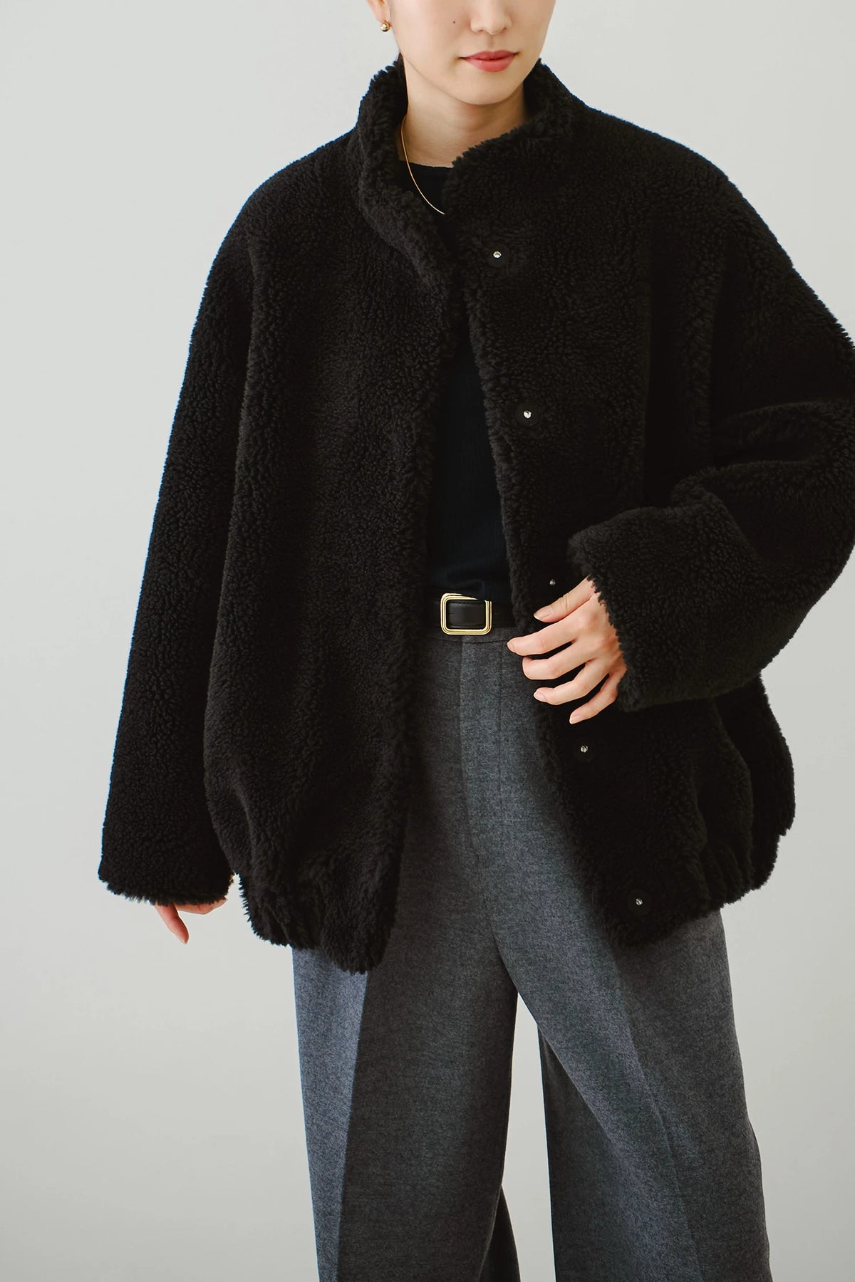 HAUNT BOA BLOUSON Coat