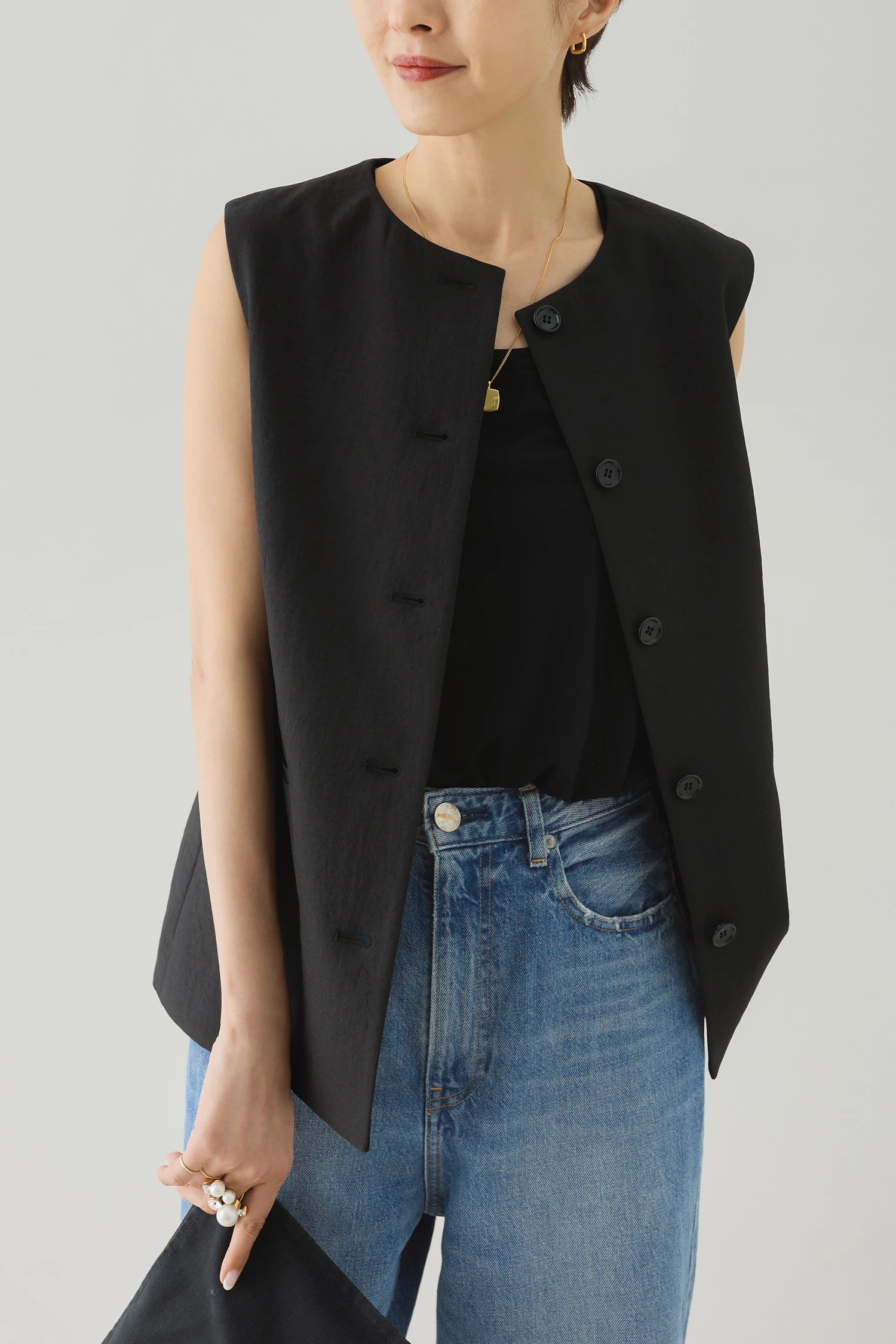 HAUNT NOSLEEVE JACKET Vest