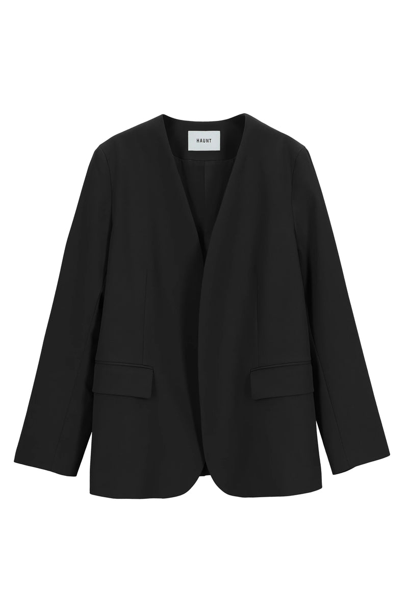 COLLARLESS JACKET