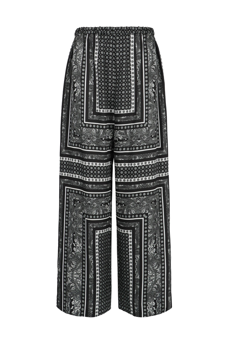 BANDANA PRINT PANTS