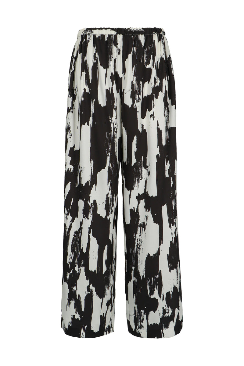 BRUSH PRINT PANTS