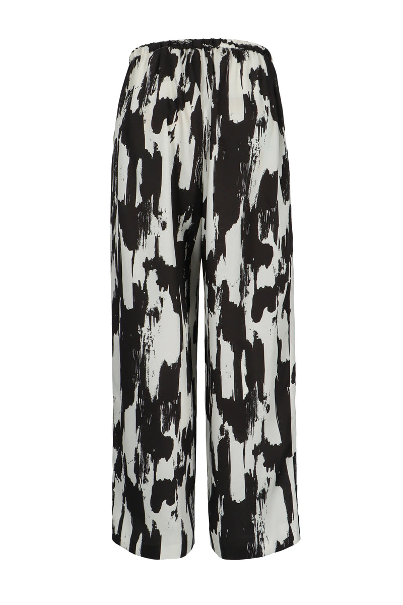 BRUSH PRINT PANTS