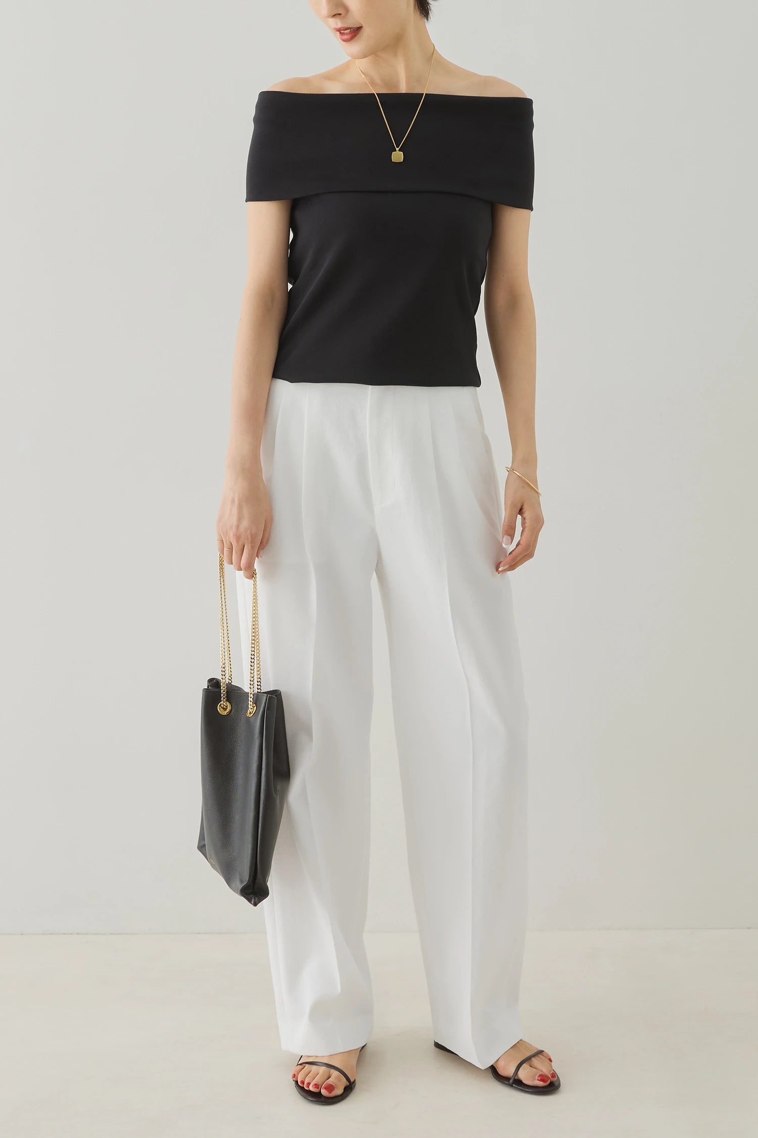 HAUNT TUCK PANTS Pants