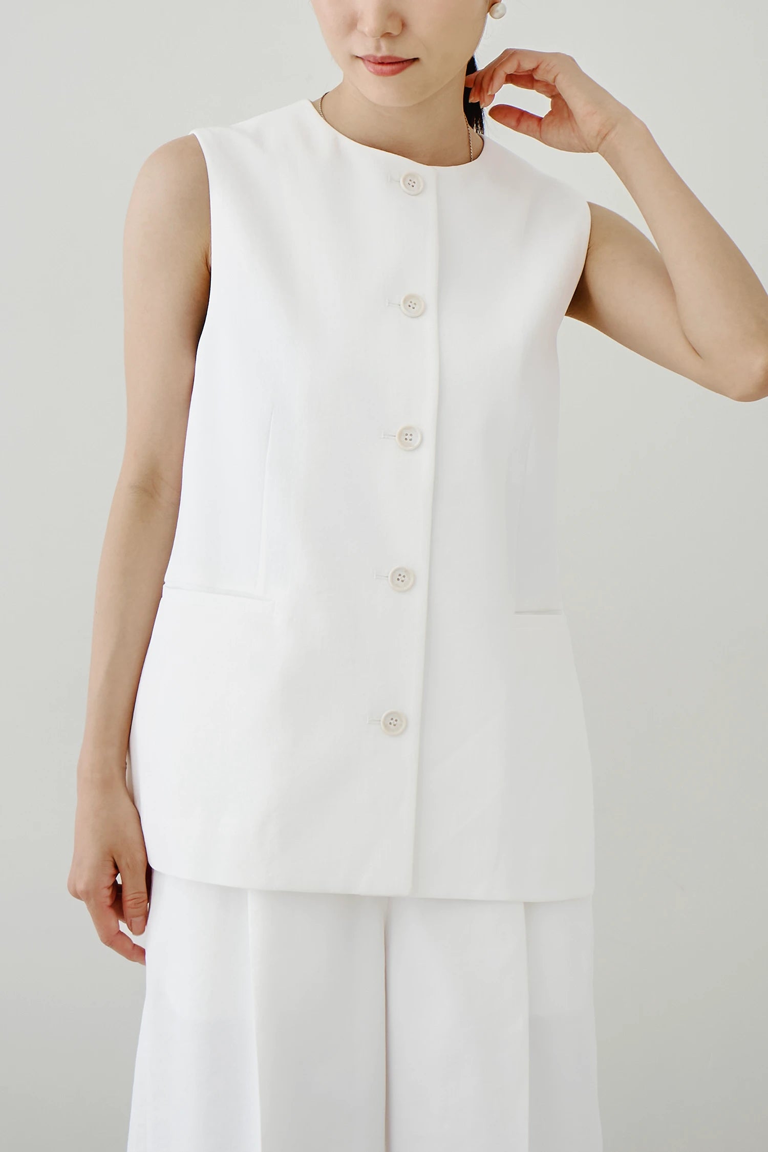HAUNT NOSLEEVE JACKET Vest