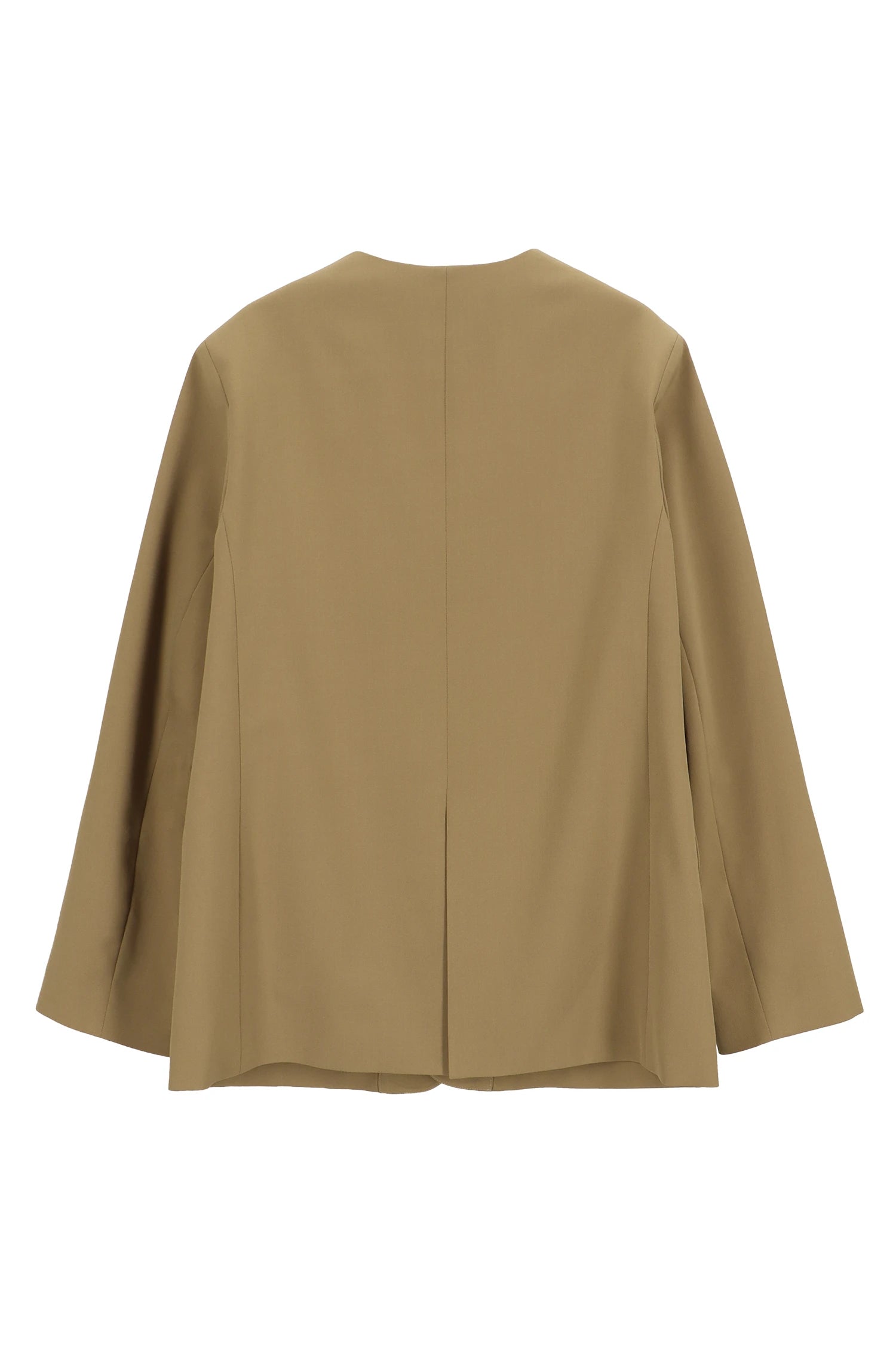 COLLARLESS JACKET
