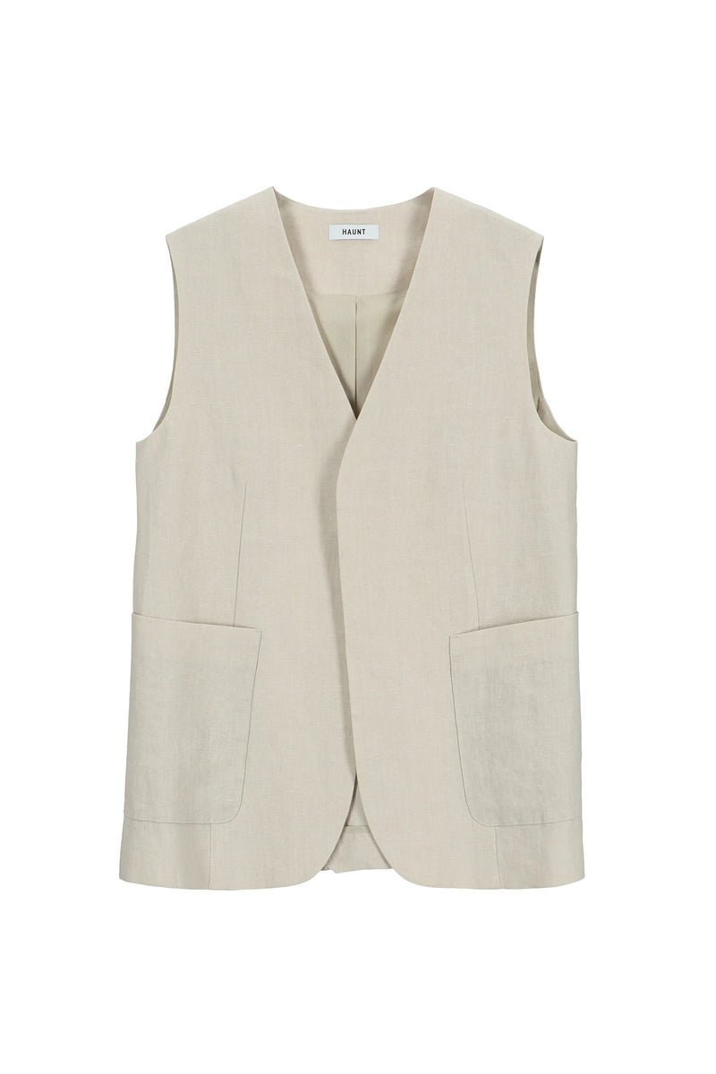 OPEN-FRONT VEST